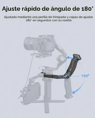 Miniatura 7 de SmallRig Empuñadura Sling Ajustable para Cardán, Mango Sling para DJI RS 4 Mini, RS 4, RS 4 Pro, RS 3 Mini, RS 3, RS 3 Pro, RS 2, RSC 2, Carga