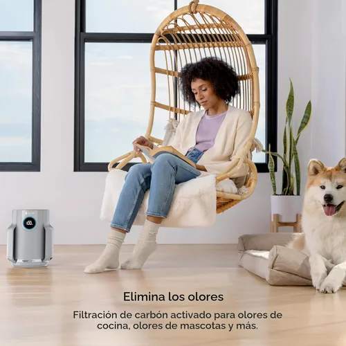 Miniatura 7 de Purificador de aire Shark para el hogar, NeverChange Compact Pro, para dormitorio, habitación infantil, oficina en casa, dormitorio universitario