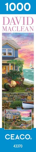 Miniatura 9 de Ceaco - David MacLean - Heart Beach - Rompecabezas de 1000 piezas