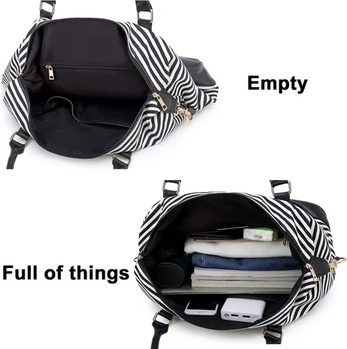 Miniatura 5 de CAMTOP- Bolso de viaje para mujer, de lona, para equipaje de mano), 6050