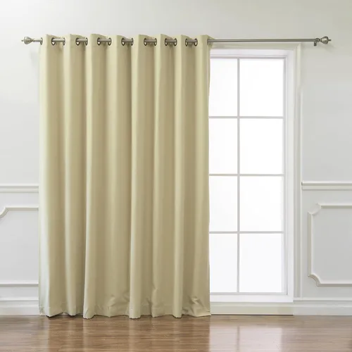 Miniatura 7 de Best Home Fashion Cortina térmica opaca con parte superior con ojales anchos Azul