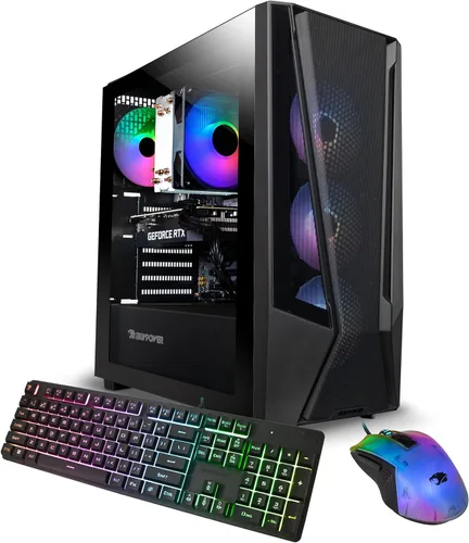 Miniatura 18 de iBUYPOWER Y40BA9N57T01 - Computadora de escritorio negra para juegos Y40 PRO AMD Ryzen 9 7900X, NVIDIA GeForce RTX 5070Ti 16GB GPU, 32GB DDR5 RGB
