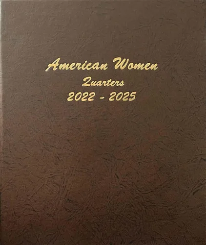 Miniatura 16 de Dansco Álbum de monedas de cuarto de mujer estadounidense 2022-2025 con prueba #8141 incluyendo funda