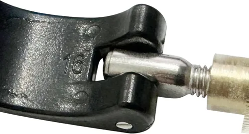 Miniatura 4 de Paquete de 6 postes Trikking de repuesto de abrazadera externa rápida con cierre de cierre rápido con tornillos de tuerca para senderismo, bastón