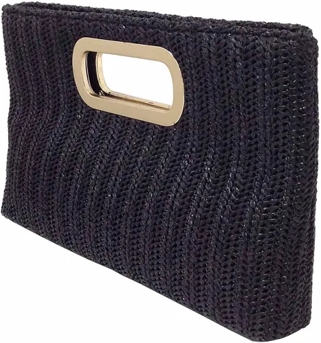 Miniatura 5 de Embrague de paja con mango superior