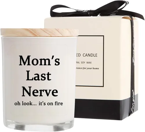 Miniatura 6 de Velas de Navidad, regalos de Navidad para mujeres y hombres, cera de soja natural 100% pura con aceites esenciales vegetales, perfectas para baño