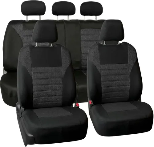Miniatura 41 de FH Group Juego de fundas de asiento delantero de automóvil de malla de aire 3D premium, fundas de asiento compatibles con bolsa de aire, de ajuste