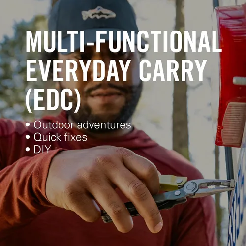 Miniatura 3 de LEATHERMAN, Bond, Multiherramienta ligera 14 en 1 para camping, senderismo y uso diario (EDC), fabricada en Estados Unidos, Mossy Slate
