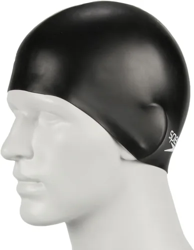 Miniatura 9 de Speedo Gorra de natación de silicona moldeada lisa para jóvenes