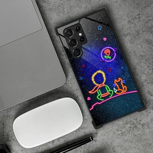 Miniatura 26 de CARLOCA Funda compatible con Samsung Galaxy S22 Ultra, diseño gráfico de Star Howling Wolfs Samsung Galaxy S22 Ultra, diseño gráfico, a prueba