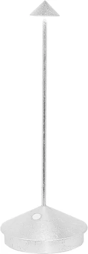 Miniatura 15 de Zafferano, Pina Pro - Lámpara de mesa inalámbrica recargable con controles táctiles, adecuada para interiores y exteriores, atenuador, 2200-3000 K