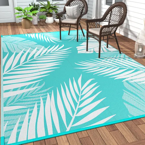 Miniatura 67 de GENIMO - Tapete reversible e impermeable para patios y exteriores, oferta, paja de plástico, para áreas grandes, campamentos, RV, pícnics, terrazas