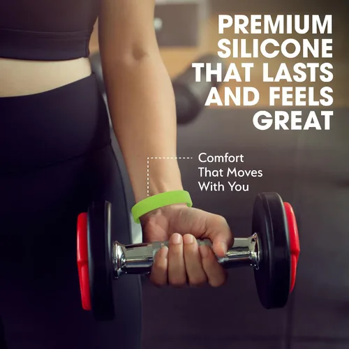 Miniatura 63 de Reminderband - Pulsera clásica de silicona 100% personalizada – Pulsera de goma de silicona personalizada – Personalizable, eventos, regalos, apoyo