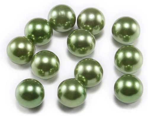 600/100 cuentas de perlas de 5/0.394 in de perlas redondas para manualidades, 10 colores, sin agujero, bolas redondas, manualidades, decoración de