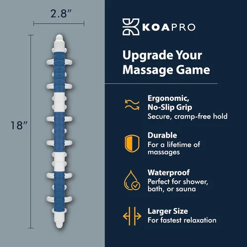 Miniatura 5 de KOAPRO Facia Blaster herramienta para celulitis – Masajeador de cuerpo completo para espalda y cuello para aliviar el dolor, masaje muscular