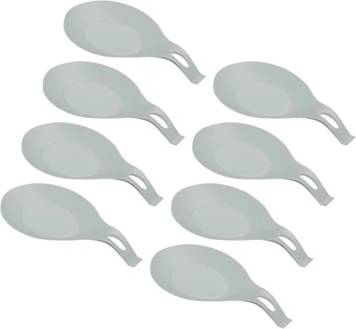 Miniatura 33 de uxcell Soporte de cuchara de silicona, 7.68 x 3.74 pulgadas, resistente al calor, soporte para utensilios de cocina, espátula, soporte para cucharón
