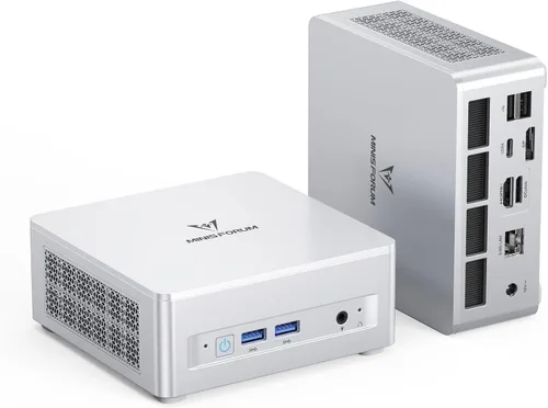 Miniatura 15 de MINISFORUM UM690L Slim Mini PC, AMD Ryzen 9 6900HX (8C/16T, hasta 4.9 GHz), 32 GB LPDDR5 y 1 TB PCIe 4.0 SSD Mini computadora de escritorio, DP/HDMI