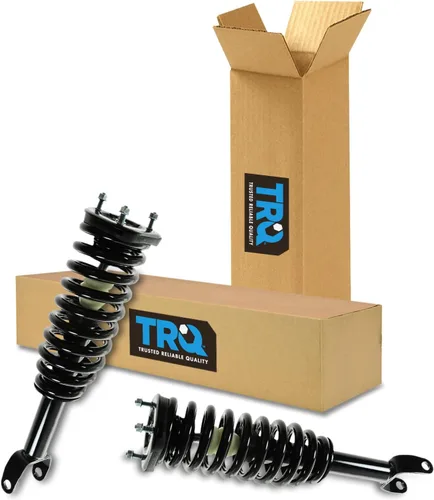 Miniatura 298 de TRQ Conjunto de Amortiguador y Resorte Delantero Cargado con Resorte Helicoidal Pre-ensamblado Compatible con Jeep Cherokee Limited AWD 14-22 Sin