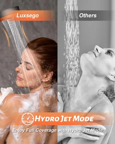 Miniatura 3 de Cabezal de ducha filtrado con spray de mano para el cuidado de la piel y el cabello, cabezales de ducha de alta presión con filtros para agua dura