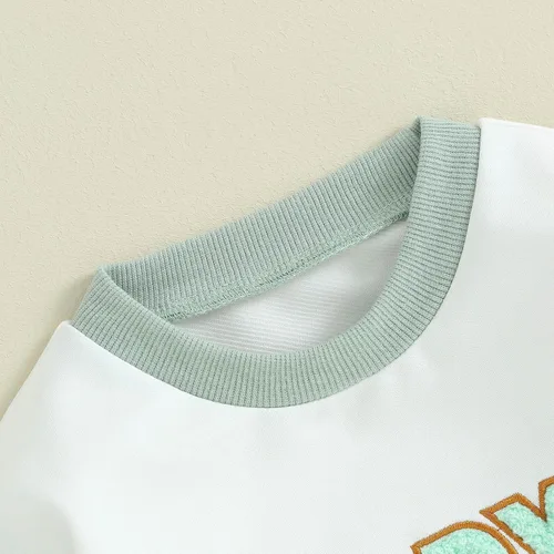 Miniatura 5 de Ropa de bebé recién nacida, ropa para niña con estampado de papi, sudadera bordada, mameluco de manga larga