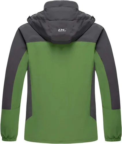 Miniatura 2 de Diamond Candy-Chamarra impermeable de Softshell con capucha para hombre.