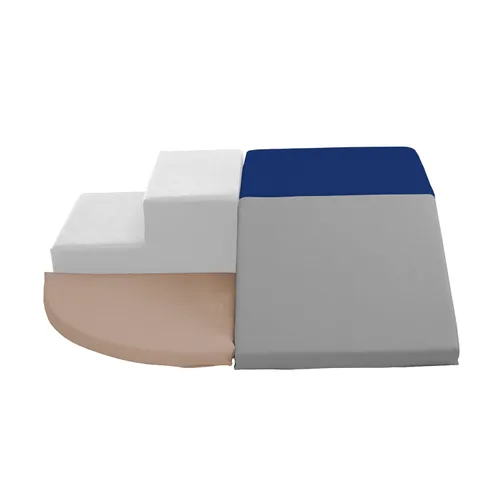 Miniatura 9 de Playtime Essentials - Juego de bloques de espuma para escalar esquinas de 4 piezas para niños pequeños, juego suave para interiores y bebés