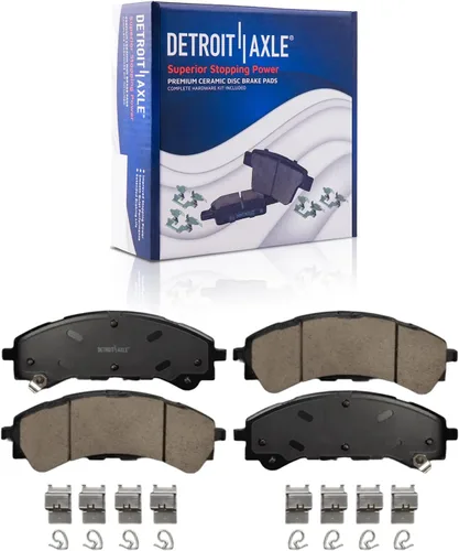 Miniatura 20 de Detroit Axle - Pastillas de freno traseras para Kia Sportage 2017-2022, Hyundai Tucson 2016-2021, pastillas de freno de cerámica 2018 2019 2020