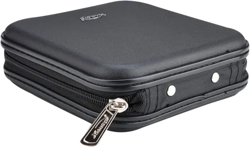 Miniatura 5 de Cartera de CD DVD, Capacidad de 32 Unidades, Resistente, Funda para Discos de DVD/CD para Coche, Disco de Almacenamiento Portátil para DVD/VCD