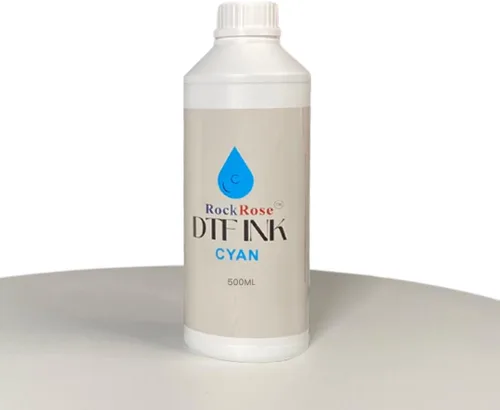 Miniatura 8 de RockRose Repuesto de tinta de transferencia negra DTF - Botella de 16.9 fl oz para películas de transferencia de calor e impresoras DTF