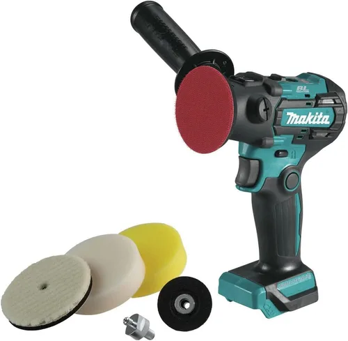 Miniatura 12 de Makita VP01R1 12V max CXT® Litio-Ion Brushless 3" Pulidor / Kit de lijadora de 2" (2.0Ah)