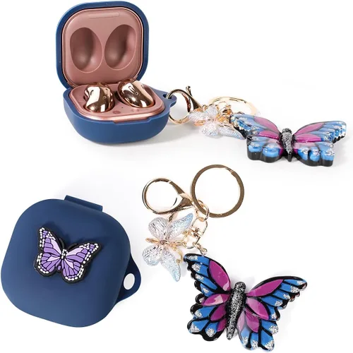 Miniatura 10 de Funda para Samsung Galaxy Buds FE(2023) / Buds2 Pro (2022) / Buds 2 (2021) / Buds Pro (2021) / Buds Live (2020) auriculares con cordón para muñeca