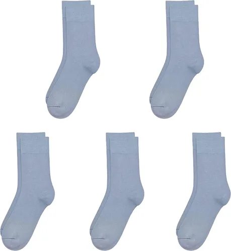 Miniatura 11 de SERISIMPLE Calcetines de bambú de viscosa para niños, calcetines escolares antiolor para niños y niñas, uniforme, ligeros, con costuras planas, 5