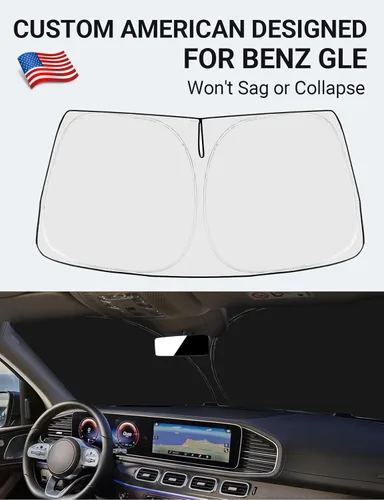 Miniatura 202 de Proadsy Parasol plegable para parabrisas delantero 2026, ajuste personalizado, accesorios para CRV SUV LX EX EX-L EX-L Navi Touring 2017-2022