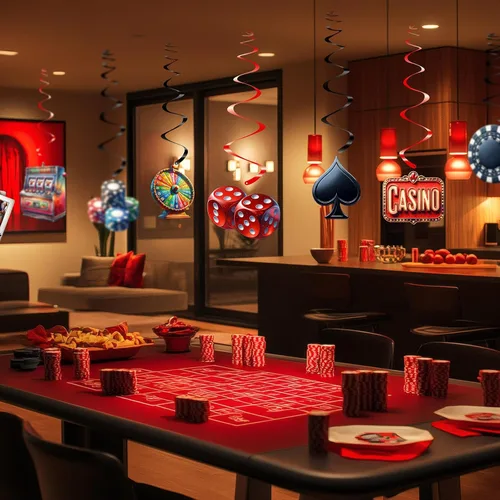 Miniatura 15 de Paquete de 40 decoraciones colgantes de discoteca – Decoraciones retro de cumpleaños de baile para niñas, suministros de fiesta de discoteca