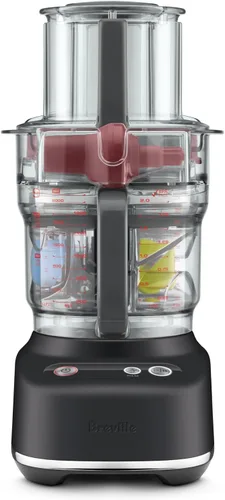 Breville BFP638 Paradice - Procesador de alimentos y cortador de 9 tazas, pequeño, color trufa negra