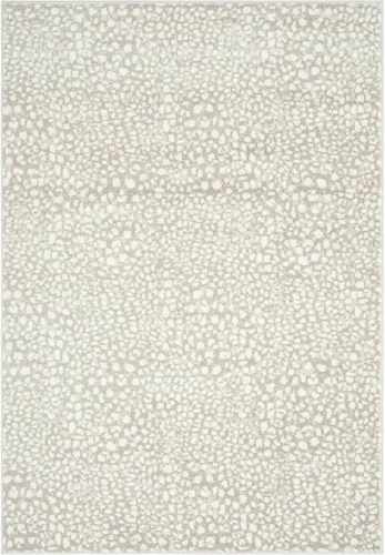 Miniatura 2 de Abani Alfombra de área con estampado de guepardo beige, colección Arto - Alfombra de acento contemporánea y duradera (2'2" x 8')