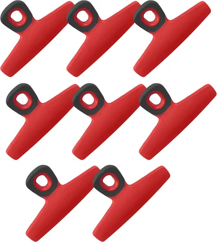 Miniatura 20 de COOK WITH COLOR Clips para alimentos – Clips anchos y resistentes, clips grandes para bolsas para almacenamiento de alimentos con agarre hermético