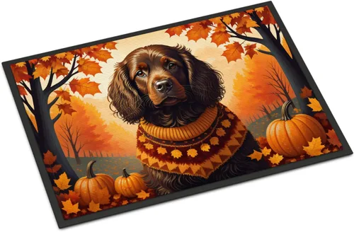 Miniatura 84 de Caroline's Treasures DAC1041MAT - Tapete de algodón de Tulear para puerta delantera, 18 x 27 pulgadas, para interiores y exteriores, para entrada