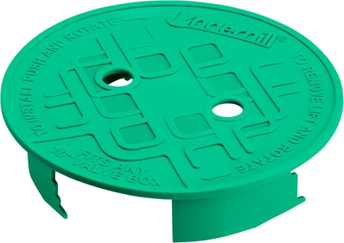 Miniatura 7 de Underhill Tapa de Caja de Válvula de Rociador Redonda, VersaLid 6 Pulgadas a 7 Pulgadas Universal, Cubierta para Sistema de Riego Automático