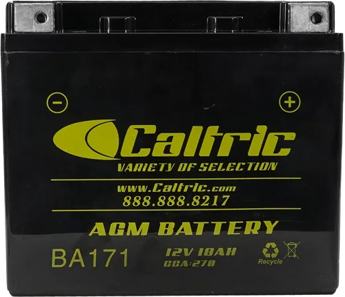 Miniatura 4 de Caltric Agm - Batería compatible con Can-am Bombardier Commander 800 800R 4X4 2011-2014