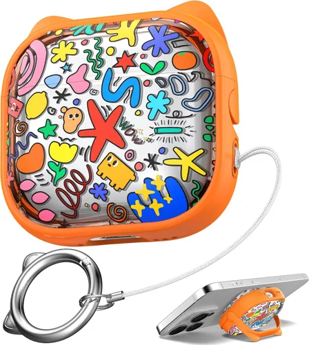 Miniatura 12 de Funda para Estuche de Airpods Pro de 2ª/1ª Generación, Compatible con Estuche de Airpods Pro de 2ª Gen Puerto de Carga USB C, Funda Suave