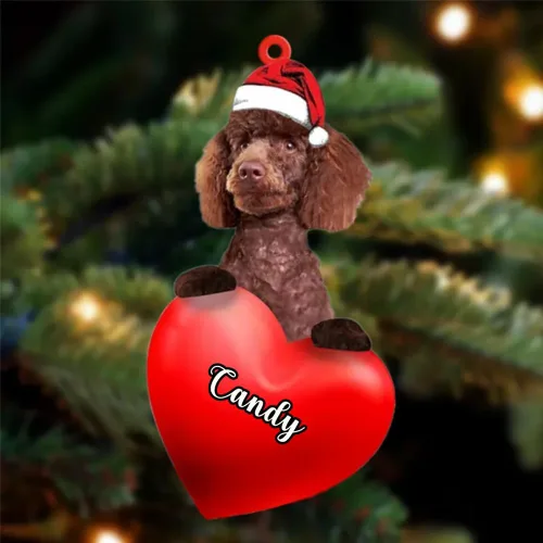 Miniatura 57 de Adornos de Navidad personalizados para perros, nombre personalizado, adorno de Malamute de Alaska, adornos acrílicos, regalos de Navidad, amantes