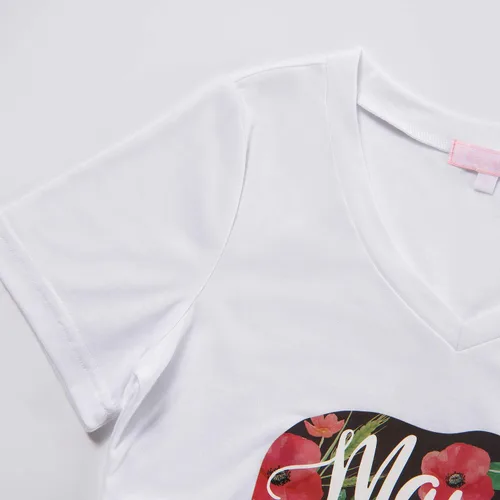 Miniatura 3 de Bhome Maternity- Camiseta de manga corta para embarazo