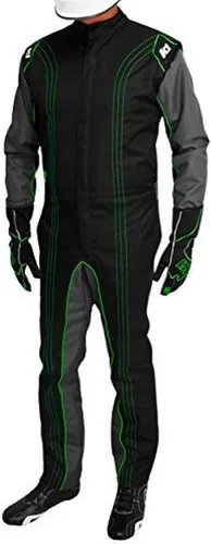 Miniatura 8 de K1 Race Gear CIK/FIA traje de competición de go kart, nivel 2, aprobado, 5XS, Anaranjado
