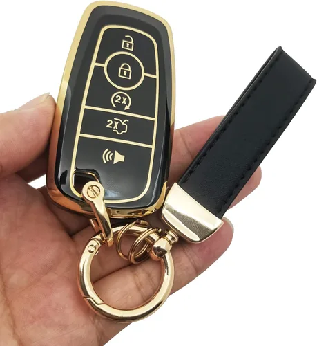 Miniatura 4 de Funda para llavero de TPU para Ford Escape Expedition Explorer F150 F250 F350 F450 Mustang Lincoln Aviator Key Fob