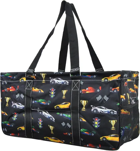 Miniatura 89 de NGIL Bolsa de comestibles reutilizable extra grande plegable de gran tamaño para comestibles, almacenamiento, picnic, playa, Flecha-negro