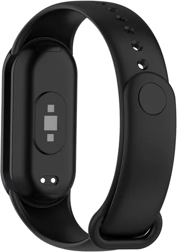 Miniatura 11 de KOMI Correa de reloj compatible con Xiaomi Mi Band 8, correa de repuesto de silicona suave deportiva ajustable para mujeres y hombres 11 paquete