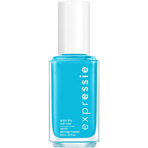 Miniatura 33 de essie Expressie Esmalte de uñas, esmalte de uñas azul de secado rápido, vegano, Bring The Beat, 0.33 onzas líquidas