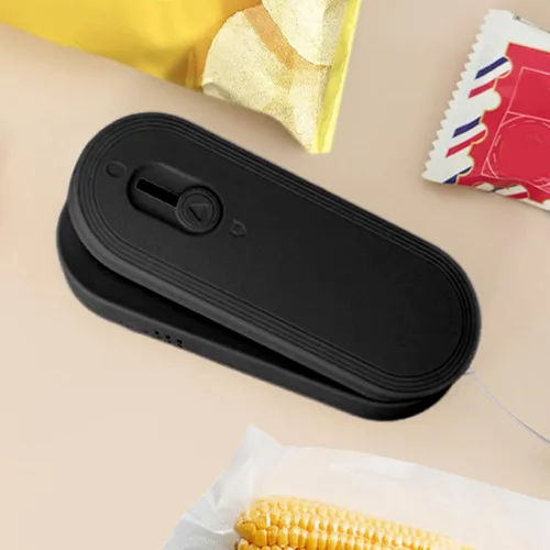 Miniatura 7 de Sellador de virutas, gadgets de embalaje recargables, sellador de bolsas portátil con cortador e imán, para el hogar, despensa, viajes, camping