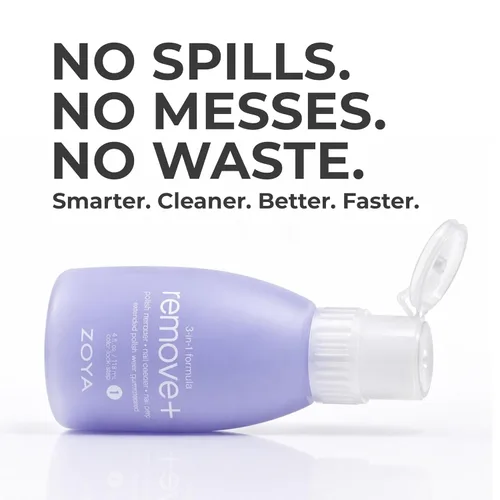 Miniatura 3 de Removedor de esmalte Remove Plus en Botella flipper de Zoya, 8 onzas líquidas